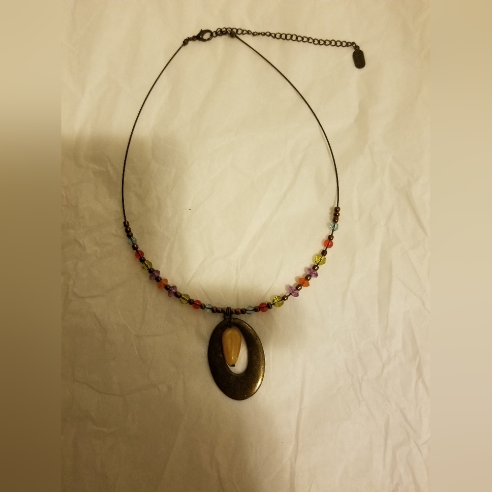 Wire necklace